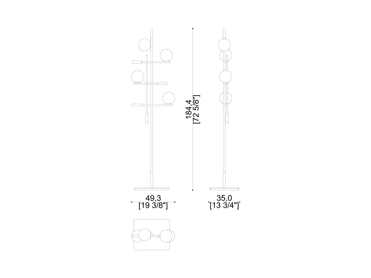 Tris Floor Lamp-tec-345